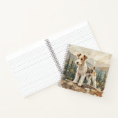 Draht-Fuchs-Terrier Notizblock (Innenseite)