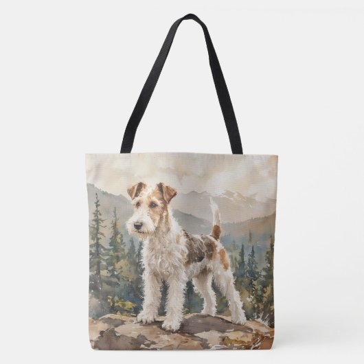 Draht-Fuchs-Terrier Tasche (Vorderseite)