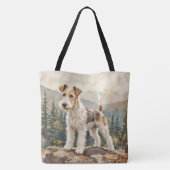 Draht-Fuchs-Terrier Tasche (Rückseite)