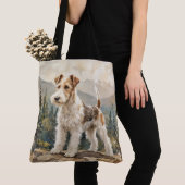 Draht-Fuchs-Terrier Tasche (Von Nahem)