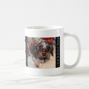 Draht-Haar-Dackel-Kaffee-Tasse Kaffeetasse