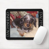 Draht-Haar-Dackel-Mausunterlage Mousepad (Mit Mouse)
