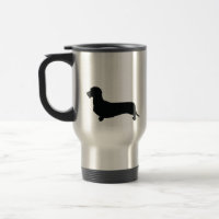 Draht-Haar-Dackel-Reise-Tasse