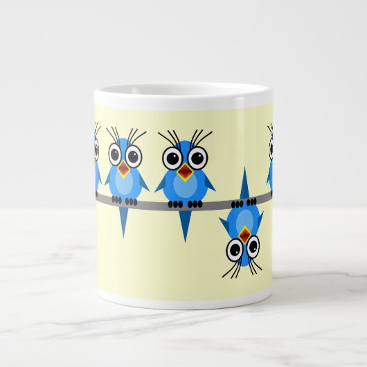 Draht Jumbo-Tasse (Vorderseite)