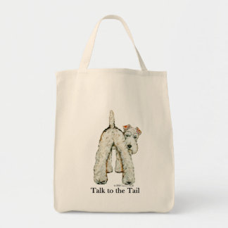 Drahtfox-Terrier-Schwanz Tragetasche