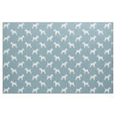 Drahtfox-Terrier-Silhouette-Muster Stoff (Fat Quarter (45,7 x 55,9 cm))