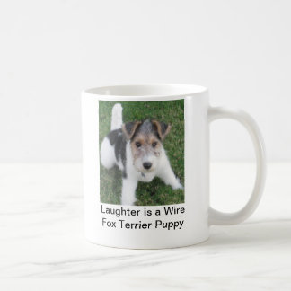 Drahtfox-Terrier-Tasse Kaffeetasse
