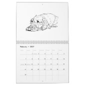 Drahthaar-Dachshund-Kalender 2027 Kalender (Feb 2027)