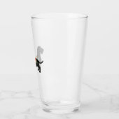 Drahthaar Dackel Bohemische Blumenzubereitung Silh Glas (Links)