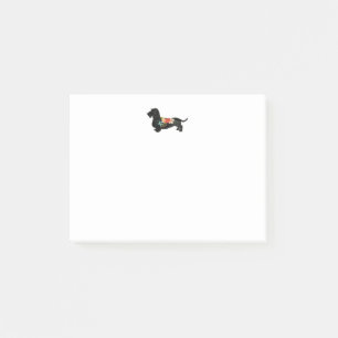 Drahthaar Dackel Bohemische Blumenzubereitung Silh Post-it Klebezettel