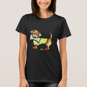 Drahthaar Dackel Country Apple T-Shirt