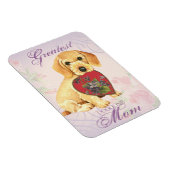 Drahthaar Dackel Herzliche Mama Magnet (Rechte Seite)