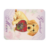 Drahthaar Dackel Herzliche Mama Magnet (Horizontal)