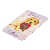 Drahthaar Dackel Herzliche Mama Magnet (Linke Seite)