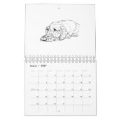 Drahthaar-Dackel-Kalender 2027 Kalender (Mär 2027)