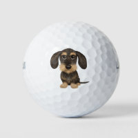 Drahthaar Dackel | Niedlicher Cartoon Dog Teckel