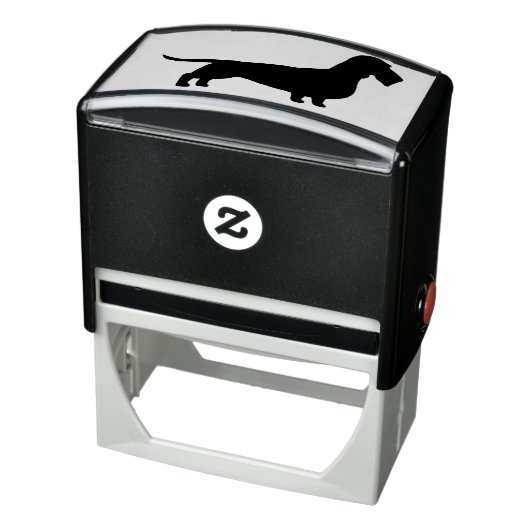 Drahthaar Dackel Silhouette | Dackel Hund Permastempel (Produkt)