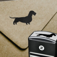 Drahthaar Dackel Silhouette | Dackel Hund