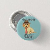 Drahthaar Dackel Vater Button (Vorne & Hinten)