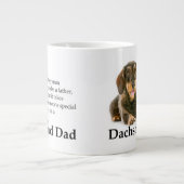 Drahthaar Dackel Vater Jumbo Tasse (Vorderseite)