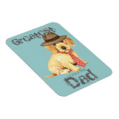 Drahthaar Dackel Vater Magnet (Rechte Seite)