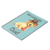 Drahthaar Dackel Vater Notizblock (Linke Seite)