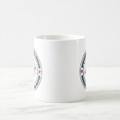 DRAHTHAAR, das GRIFFON Mamma ZEIGT Kaffeetasse (Mittel)