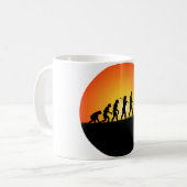 Drahthaar, das Griffon zeigt Kaffeetasse (Vorderseite Links)