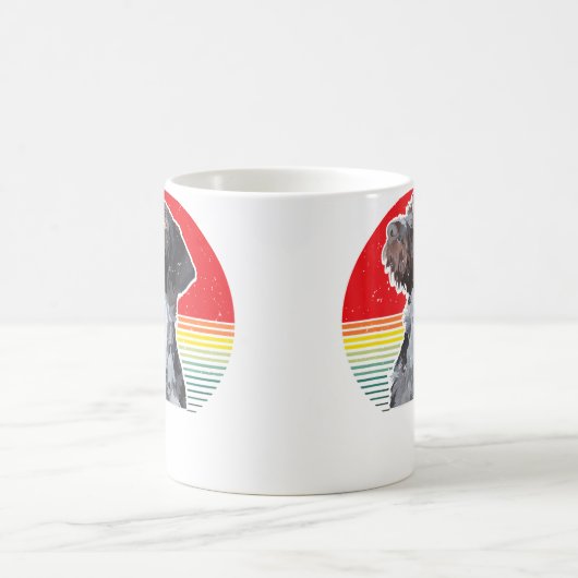Drahthaar Dog German Wirehaired Pointer Hunting Do Kaffeetasse (Mittel)