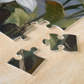 Drahthaar-Griffon-Marsch-Lilien-Kunst Puzzle (Seite)