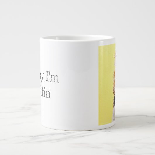 Drahthaar JRT Jumbo-Tasse (Vorderseite)
