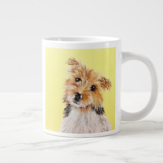 Drahthaar JRT Jumbo-Tasse (Rechts)