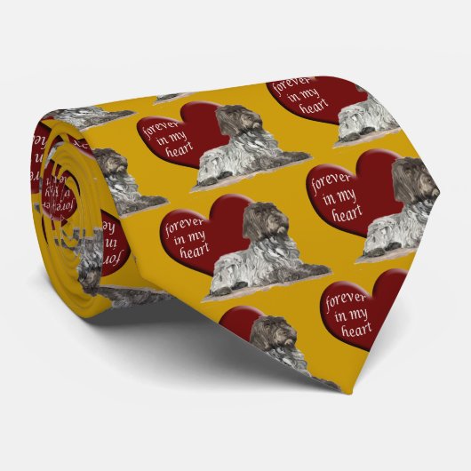 Drahthaar Krawatte (Gerollt)