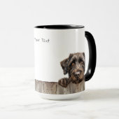 Drahthaar Pointing Griffon Dog Tasse (VorderseiteRechts)