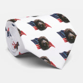 Drahthaar Pointing Griffon Flag Krawatte (Gerollt)