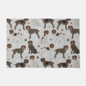 Drahthaar Pointing Griffon Fußmatte (Vorderseite)