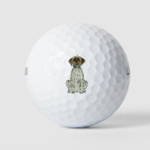 Drahthaar Pointing Griffon Golf Balls Golfball