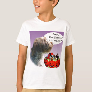 Drahthaar Pointing Griffon Halloween Candy T-Shirt