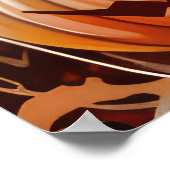 Drahthaar Pointing Griffon Halloween Spooky Poster (Ecke)