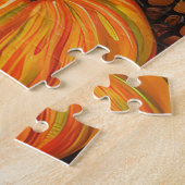 Drahthaar Pointing Griffon Herbst Erntedank Puzzle (Seite)