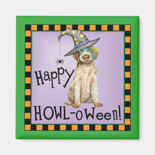 Drahthaar Pointing Griffon Hexe Magnet