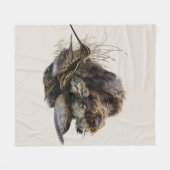 Drahthaar Pointing Griffon, Jagd auf Holzhaken Fleecedecke (Vorderseite (Horizontal))