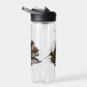 Drahthaar Pointing Griffon, Jagd auf Holzhaken Trinkflasche (Rechts)