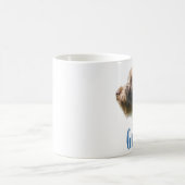 Drahthaar Pointing Griffon Name Kaffeetasse (Mittel)
