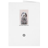 Drahthaar Pointing Griffon Painting - Dog Art (Hinten)