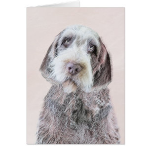 Drahthaar Pointing Griffon Painting - Dog Art