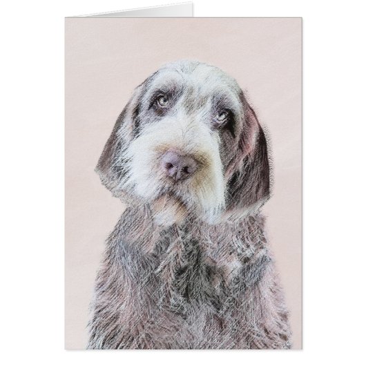 Drahthaar Pointing Griffon Painting - Dog Art (Vorne)