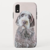 Drahthaar Pointing Griffon Painting - Dog Art Case-Mate iPhone Hülle (Rückseite)