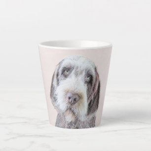 Drahthaar Pointing Griffon Painting - Dog Art Milchtasse