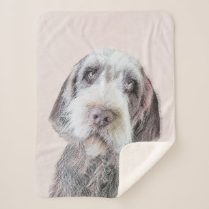 Drahthaar Pointing Griffon Painting - Dog Art Sherpadecke